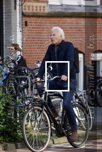 Amsterdam 4 oktober 2021
Bob Sikkes op zijn fiets in Amsterdam zuid.