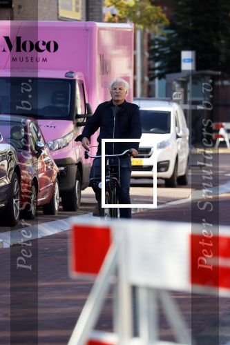 Amsterdam 4 oktober 2021
Bob Sikkes op zijn fiets in Amsterdam zuid.