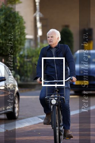 Amsterdam 4 oktober 2021
Bob Sikkes op zijn fiets in Amsterdam zuid.