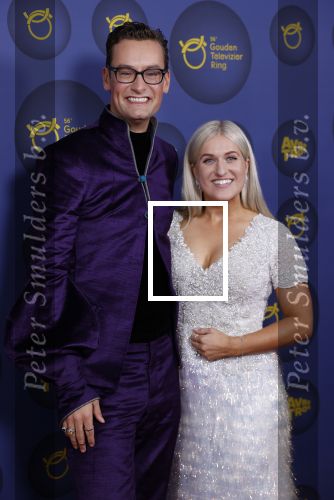 Amsterdam 14 oktober 2021
Televizierring gala in Carre Amsterdam. Britt Dekker en Splinter Chabot