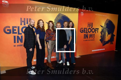 Amsterdam 12 oktober 2021
Cast presentatie Andre Hazes musical Hij gelooft in mij met Martijn Fischer Annick Boer Roosmarijn Luyten Mark Kraan Rutger de Bekker en Dorien v Gent .