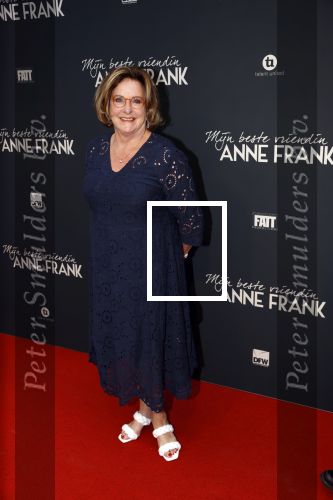 Amsterdam 6 september 2021
Premiere Mijn beste vriendin Anne Frank in Tuschinski. Catharine Keyl met een kennis