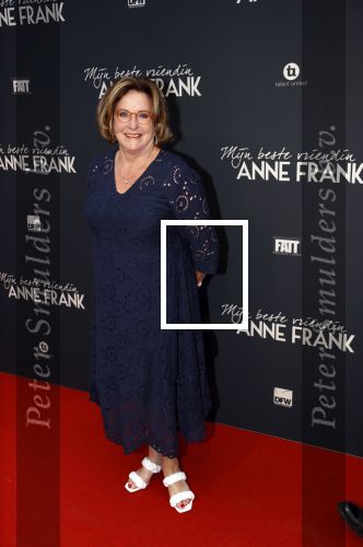Amsterdam 6 september 2021
Premiere Mijn beste vriendin Anne Frank in Tuschinski. Catharine Keyl met een kennis