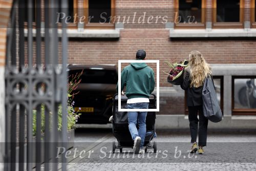 Amsterdam 1 september 2021
Christian Eriksen en zijn vrouw zijn met hun kinderen in Amsterdam. Ze slapen in het conservatorium hotel.