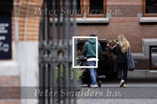 Amsterdam 1 september 2021
Christian Eriksen en zijn vrouw zijn met hun kinderen in Amsterdam. Ze slapen in het conservatorium hotel.