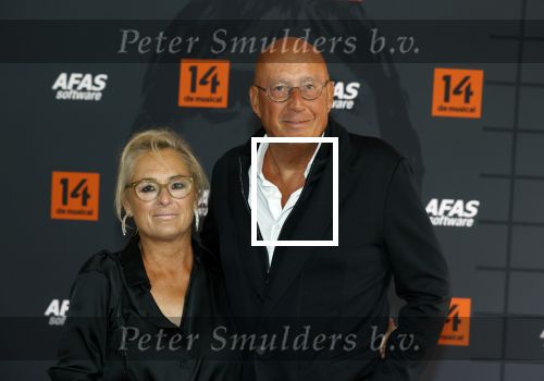Leusden 25 september 2021
Premiere Nummer 14 ( Johan Cruijff ) in het AFAS Theater. daniel Dekker kwam met zijn vrouw