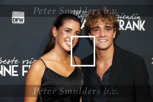 Amsterdam 6 september 2021
Premiere Mijn beste vriendin Anne Frank in Tuschinski.
Davey Gomez en partner