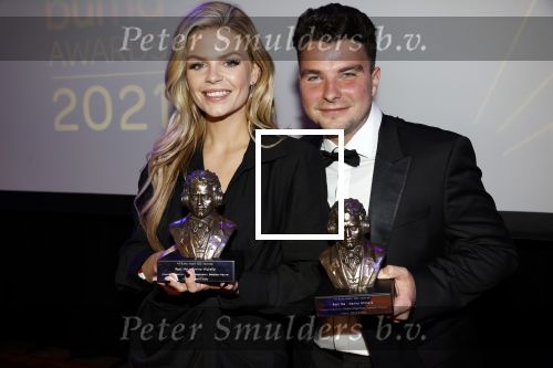 Amsterdam 20 september 2021
Buma awards in Bimhuis in Amsterdam.
Davina Michelle met haar vriend Sebastiaan Brouwer