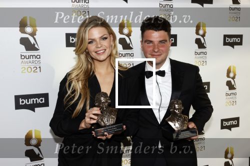 Amsterdam 20 september 2021
Buma awards in Bimhuis in Amsterdam.
Davina Michelle met haar vriend Sebastiaan Brouwer