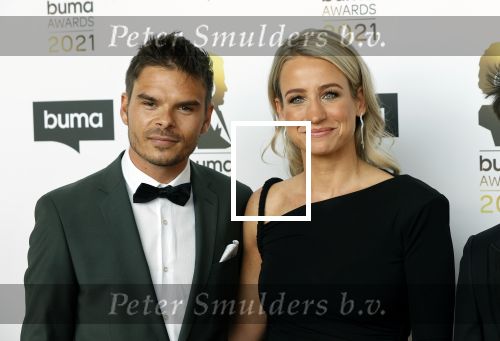 Amsterdam 20 september 2021
Buma awards in Bimhuis in Amsterdam.
Dionne Stax kwam met haar vriend Steven Jansen van Lucasandsteve mee. Lucas de Wert  was met zijn vrouw Evelien .