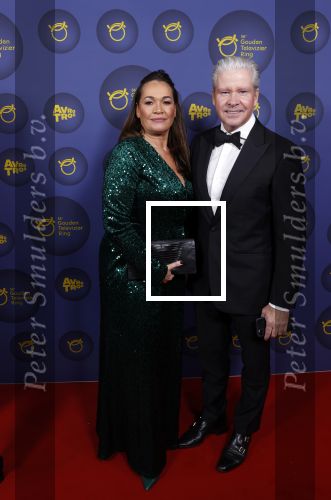 Amsterdam 14 oktober 2021
Televizierring gala in Carre Amsterdam. Dries Roelvink met zijn vrouw Honoria