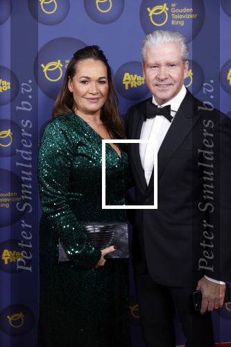 Amsterdam 14 oktober 2021
Televizierring gala in Carre Amsterdam. Dries Roelvink met zijn vrouw Honoria