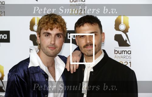 Amsterdam 20 september 2021
Buma awards in Bimhuis in Amsterdam.
Duncan Laurence en zijn vriend Jordan Garfield