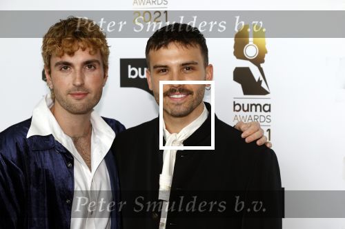 Amsterdam 20 september 2021
Buma awards in Bimhuis in Amsterdam.
Duncan Laurence en zijn vriend Jordan Garfield
