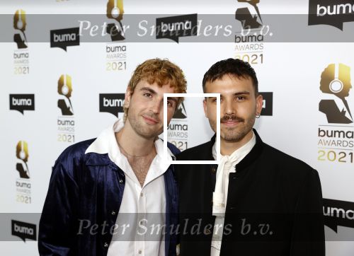 Amsterdam 20 september 2021
Buma awards in Bimhuis in Amsterdam.
Duncan Laurence en zijn vriend Jordan Garfield