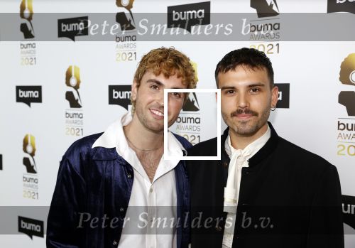 Amsterdam 20 september 2021
Buma awards in Bimhuis in Amsterdam.
Duncan Laurence en zijn vriend Jordan Garfield