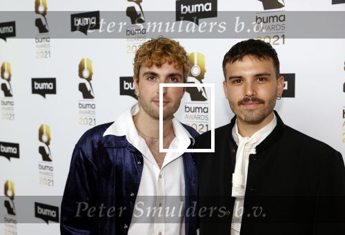 Amsterdam 20 september 2021
Buma awards in Bimhuis in Amsterdam.
Duncan Laurence en zijn vriend Jordan Garfield