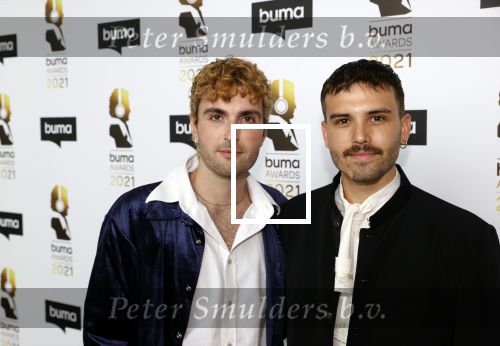 Amsterdam 20 september 2021
Buma awards in Bimhuis in Amsterdam.
Duncan Laurence en zijn vriend Jordan Garfield