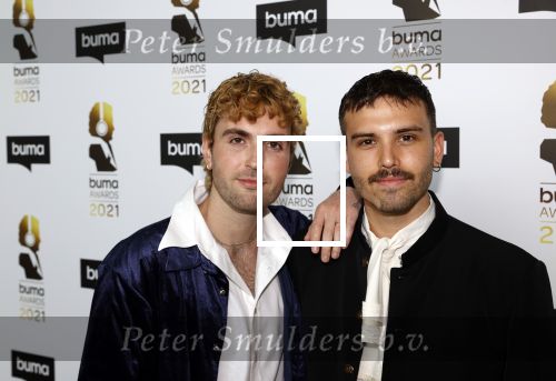 Amsterdam 20 september 2021
Buma awards in Bimhuis in Amsterdam.
Duncan Laurence en zijn vriend Jordan Garfield