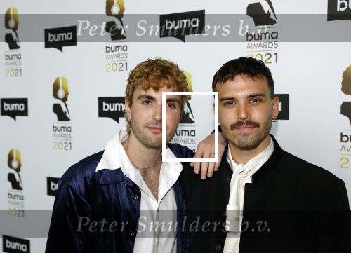 Amsterdam 20 september 2021
Buma awards in Bimhuis in Amsterdam.
Duncan Laurence en zijn vriend Jordan Garfield