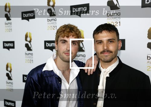 Amsterdam 20 september 2021
Buma awards in Bimhuis in Amsterdam.
Duncan Laurence en zijn vriend Jordan Garfield