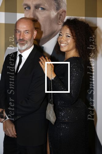 Amsterdam 28 september 2021
Premiere James Bond in Tuschinski. Eddy Zoey met vriendin