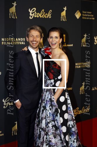 Utrecht 1 oktober 2021
Uitreiking gouden kalveren in schouwburg Utrecht.
Elise Schaap kwam met haar man