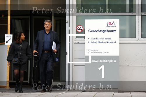 Utrecht 15 oktober 2021
Rechtszaak Emile Ratelband met zijn ex Moon in rechtbank van Utrecht .