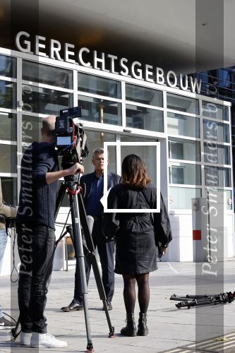 Utrecht 15 oktober 2021
Rechtszaak Emile Ratelband met zijn ex Moon in rechtbank van Utrecht .