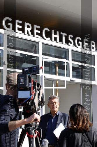 Utrecht 15 oktober 2021
Rechtszaak Emile Ratelband met zijn ex Moon in rechtbank van Utrecht .
