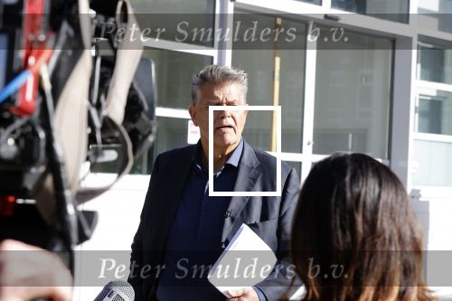 Utrecht 15 oktober 2021
Rechtszaak Emile Ratelband met zijn ex Moon in rechtbank van Utrecht .