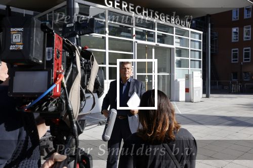 Utrecht 15 oktober 2021
Rechtszaak Emile Ratelband met zijn ex Moon in rechtbank van Utrecht .