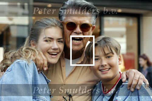 Amsterdam 18 september 2021
Emile Ratelband met zijn kinderen Emilio en Royce op de PC Hooftstraat