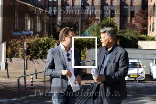 Utrecht 15 oktober 2021
Rechtszaak Emile Ratelband met zijn ex Moon in rechtbank van Utrecht . Emile met Matthijs Albers