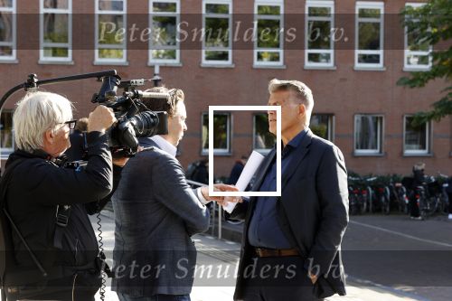 Utrecht 15 oktober 2021
Rechtszaak Emile Ratelband met zijn ex Moon in rechtbank van Utrecht .