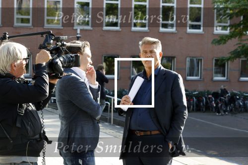 Utrecht 15 oktober 2021
Rechtszaak Emile Ratelband met zijn ex Moon in rechtbank van Utrecht .