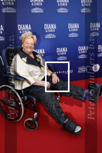 Amsterdam 12 september 2021
Premiere Diana en zonen in het deLaMar theater.
Erica Terpstra kwam in een rolstoel