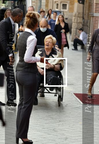 Amsterdam 12 september 2021
Premiere Diana en zonen in het deLaMar theater.
Erica Terpstra kwam in een rolstoel