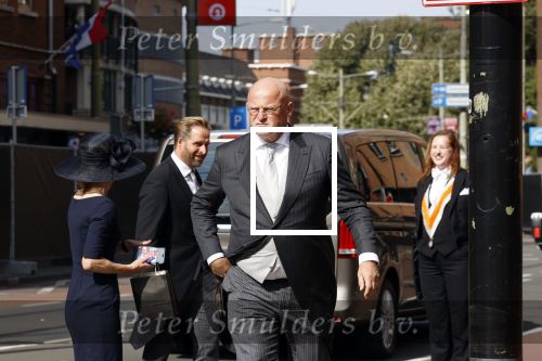 Den Haag 21 september 2021
Prinsjesdag in Den Haag 2021. De troonrede is in de grote kerk. Aanwezig namens de koninklijke familie zijn Koning Willem Alexander en Koningin Maxima Prins Constantijn en Prinses Laurentien. Ferdinand Grapperhaus