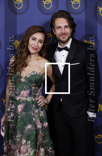Amsterdam 14 oktober 2021
Televizierring gala in Carre Amsterdam. Fidan Ekiz kwam met collega Renze Klamer