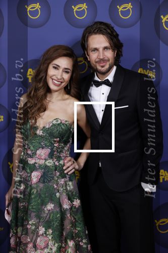 Amsterdam 14 oktober 2021
Televizierring gala in Carre Amsterdam. Fidan Ekiz kwam met collega Renze Klamer