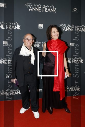 Amsterdam 6 september 2021
Premiere Mijn beste vriendin Anne Frank in Tuschinski.
Frans Weisz met zijn vrouw