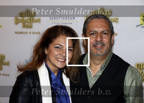Amsterdam 3 oktober 2021
Premiere grote sinterklaasfilm in Pathe Noord.
Giovanni Caminita en partner Linda
