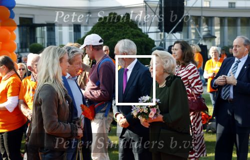 Soestdijk 9 oktober 2021
65 jaar prinses Beatrix spierenfonds op paleis Soestdijk.
Hans kazan kwam met zijn vrouw Wendy en hun dochter Lara met haar vriend .