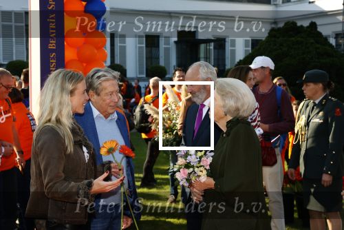Soestdijk 9 oktober 2021
65 jaar prinses Beatrix spierenfonds op paleis Soestdijk.
Hans kazan kwam met zijn vrouw Wendy en hun dochter Lara met haar vriend .