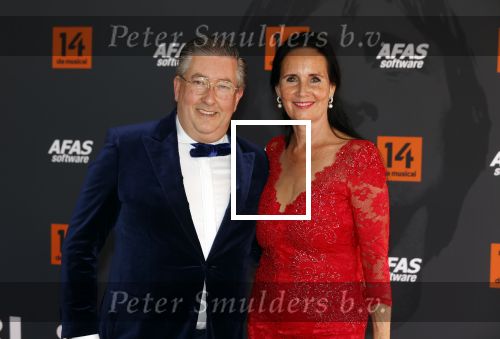 Leusden 25 september 2021
Premiere Nummer 14 ( Johan Cruijff ) in het AFAS Theater. Herman Zondag met zijn vrouw