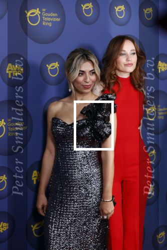 Amsterdam 14 oktober 2021
Televizierring gala in Carre Amsterdam. Hila Noorzai en Laetitia Gerards