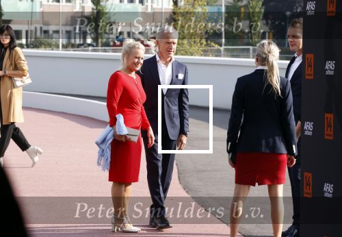 Leusden 25 september 2021
Premiere Nummer 14 ( Johan Cruijff ) in het AFAS Theater. Jaap Jongbloed met zijn vrouw inge