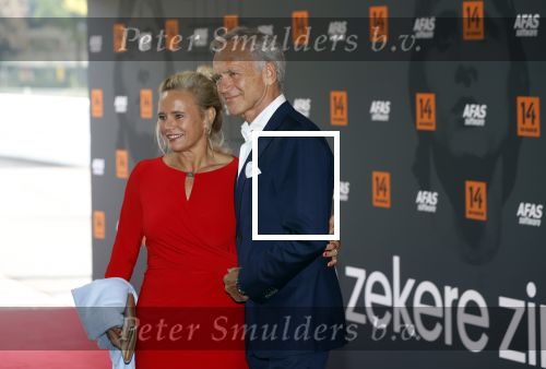 Leusden 25 september 2021
Premiere Nummer 14 ( Johan Cruijff ) in het AFAS Theater. Jaap Jongbloed met zijn vrouw inge