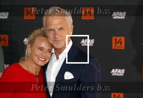 Leusden 25 september 2021
Premiere Nummer 14 ( Johan Cruijff ) in het AFAS Theater. Jaap Jongbloed met zijn vrouw inge